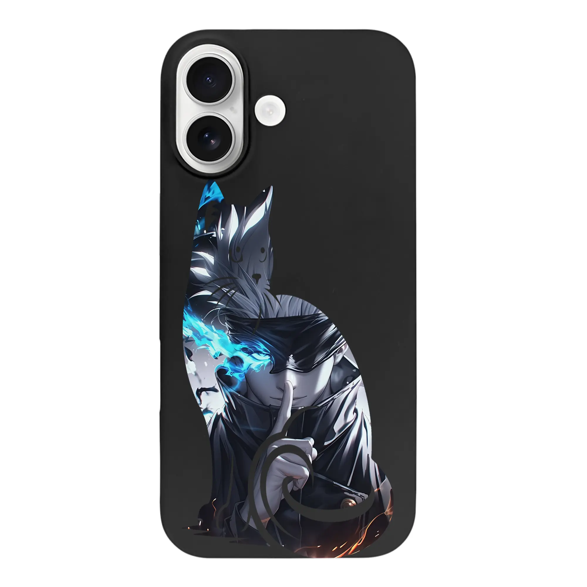 呪術廻戦 グッズ,五条 悟 - iPhone 17 シリーズ シリコンケース 薄型 耐衝撃 指紋防止 ソフトタッチカバー 精密フィット 傷防止 保護ケース iPhone 17/17 Air/17 Pro/17 Pro Max 対応